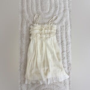Elegant Cream Kids Dress